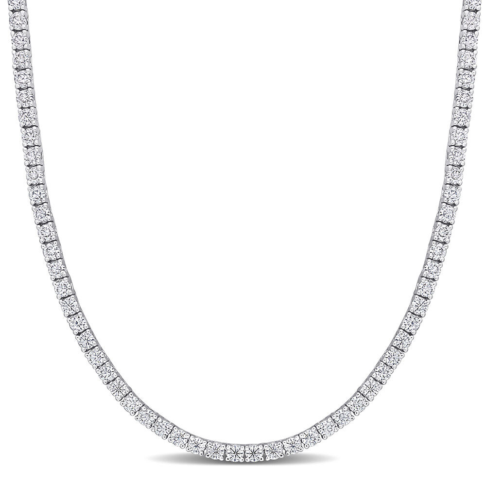 12.5 ct. DEW Created Moissanite Tennis Necklace - Available in 6 Sizes-0
