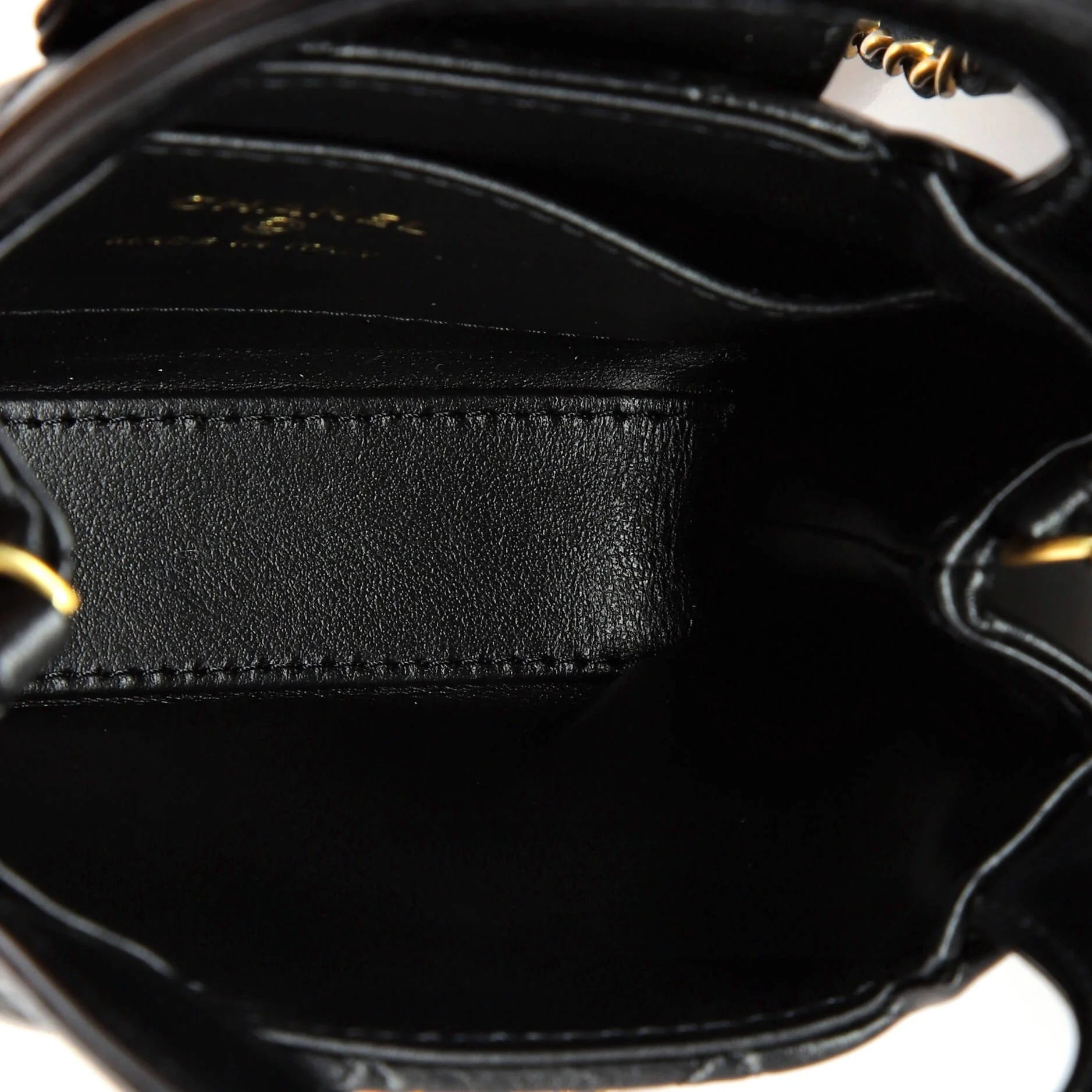 Pre-Owned Kelly Top Handle Clutch with Chain Quilted Shiny Aged Calfskin