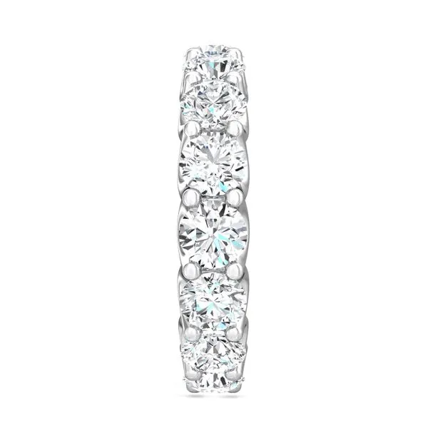 4.00 CTW AGI Certified Lab-Grown Diamond Eternity Band Ring In U-Prong Setting | G/VS Clarity | Choice of 14K White or Yellow Gold-4