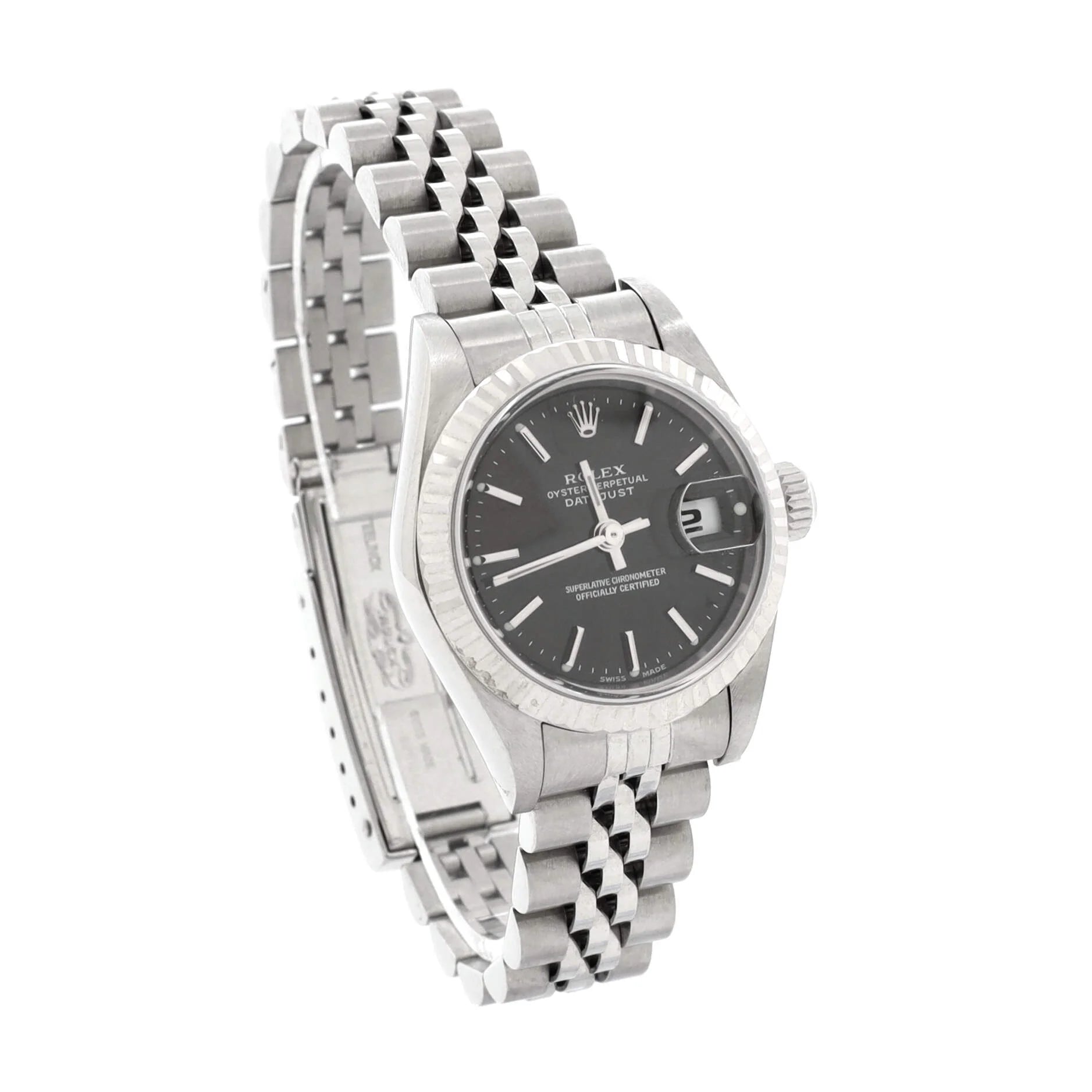 Pre-Owned Oyster Perpetual Datejust Chocolate Brown Automatic Watch Stainless Steel and Rose Gold 41