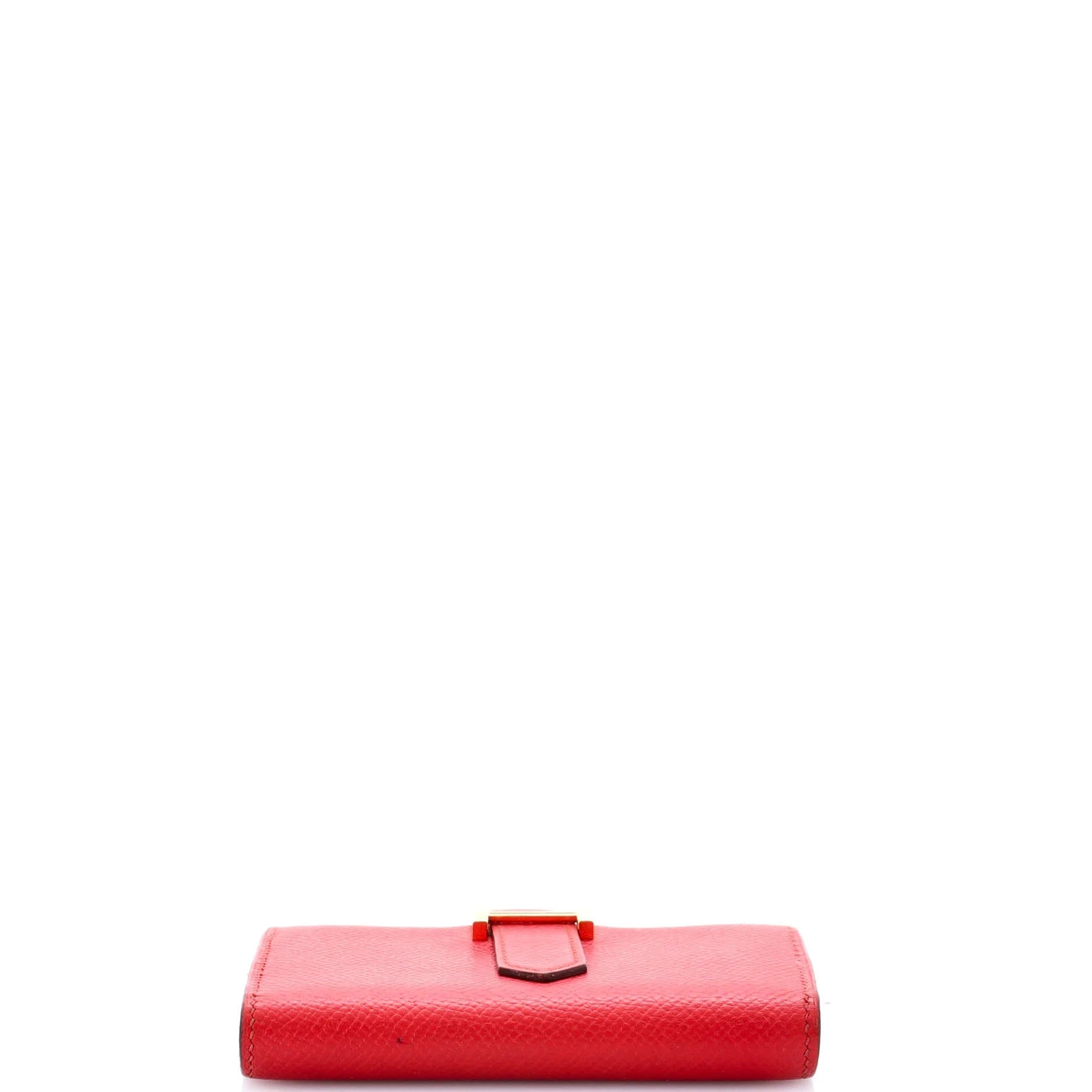 Pre-Owned Bearn Card Case Epsom