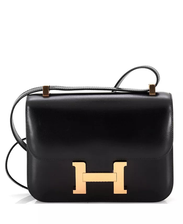 Pre-Owned HERMÉS 24 Constance NM Bag Tadelakt