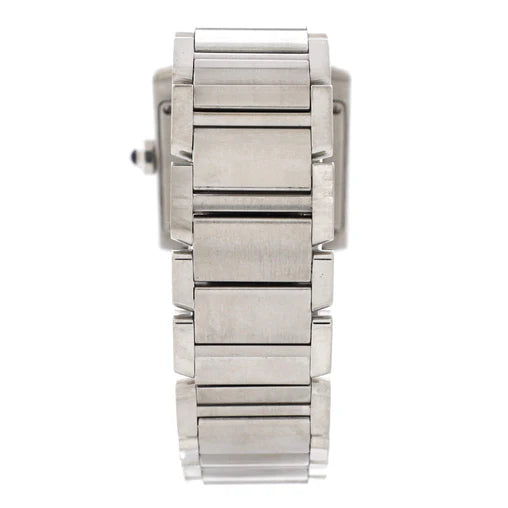 Cartier Tank Francaise Quartz Watch Stainless Steel 25