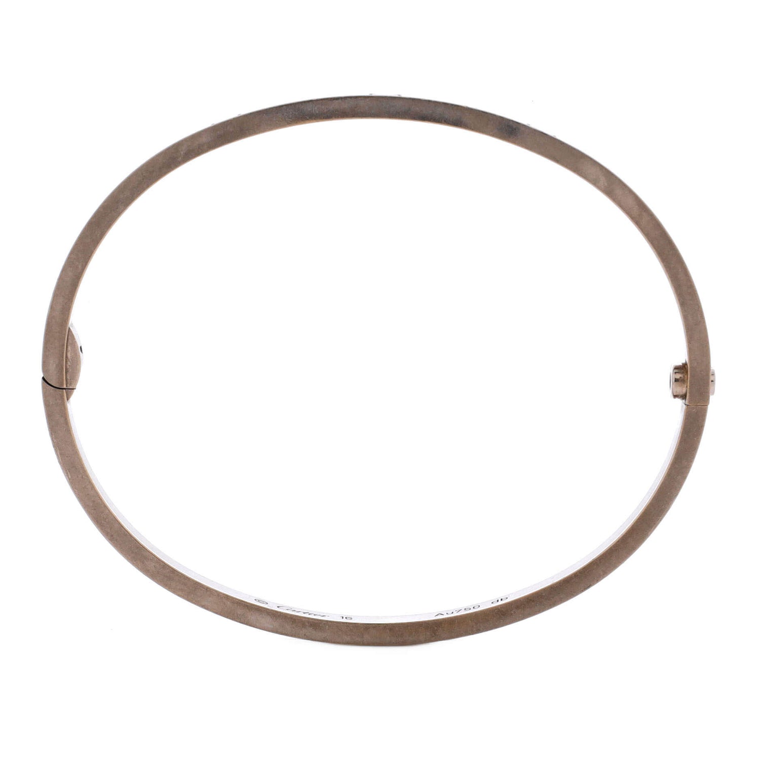 Love Bracelet 18K White Gold Small 16