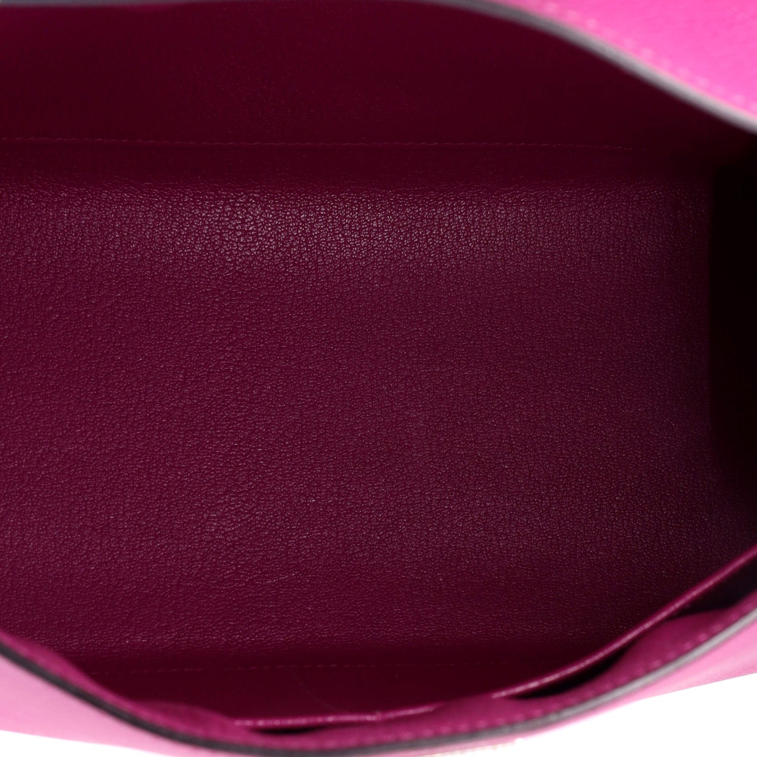 Kelly Handbag Rose Pourpre Epsom with Palladium Hardware 28