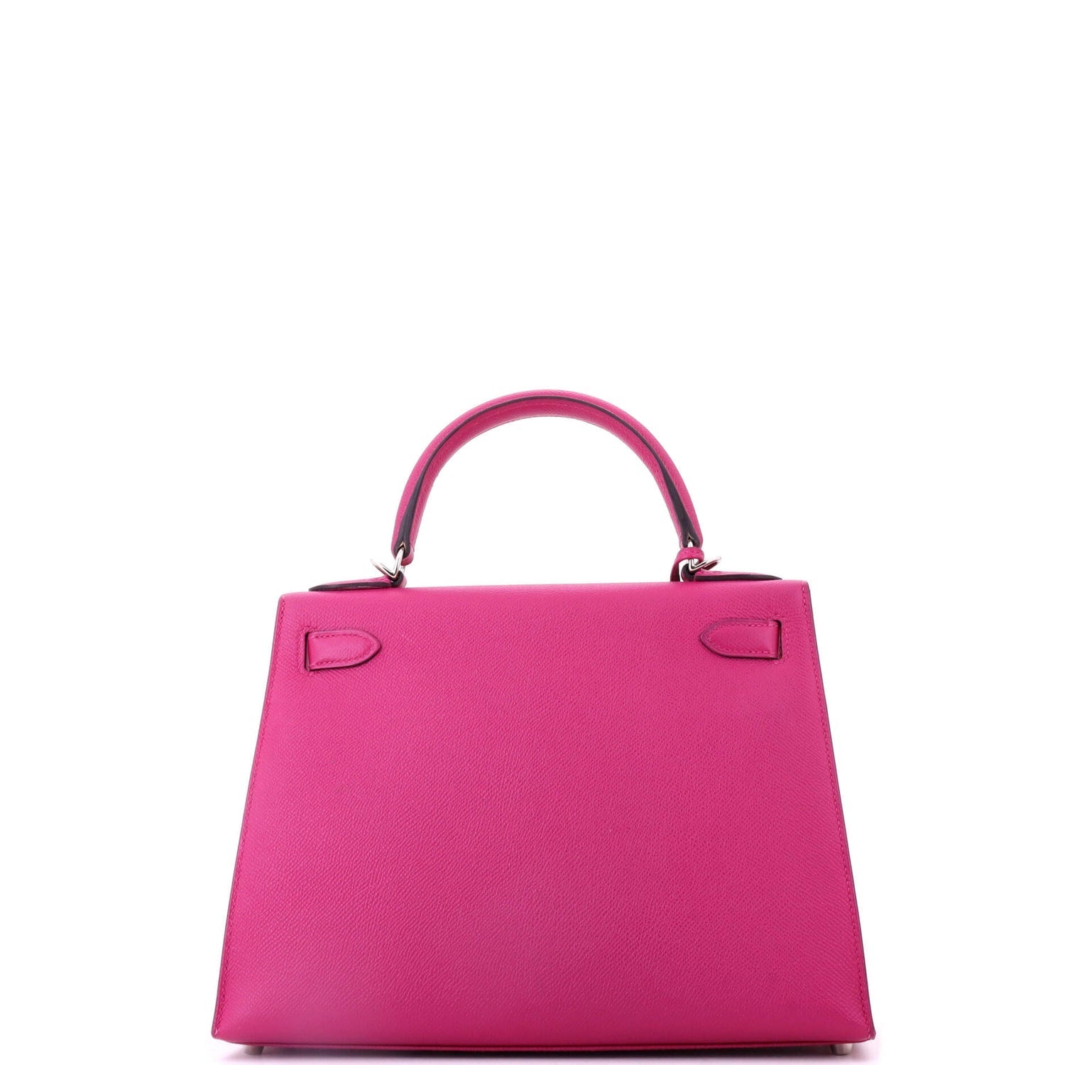 Kelly Handbag Rose Pourpre Epsom with Palladium Hardware 28