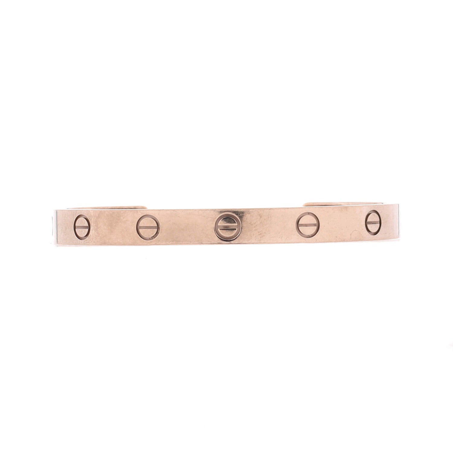 Love Cuff Bracelet 18K White Gold