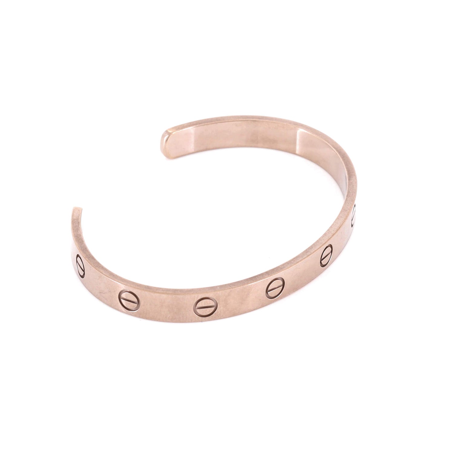 Love Cuff Bracelet 18K White Gold