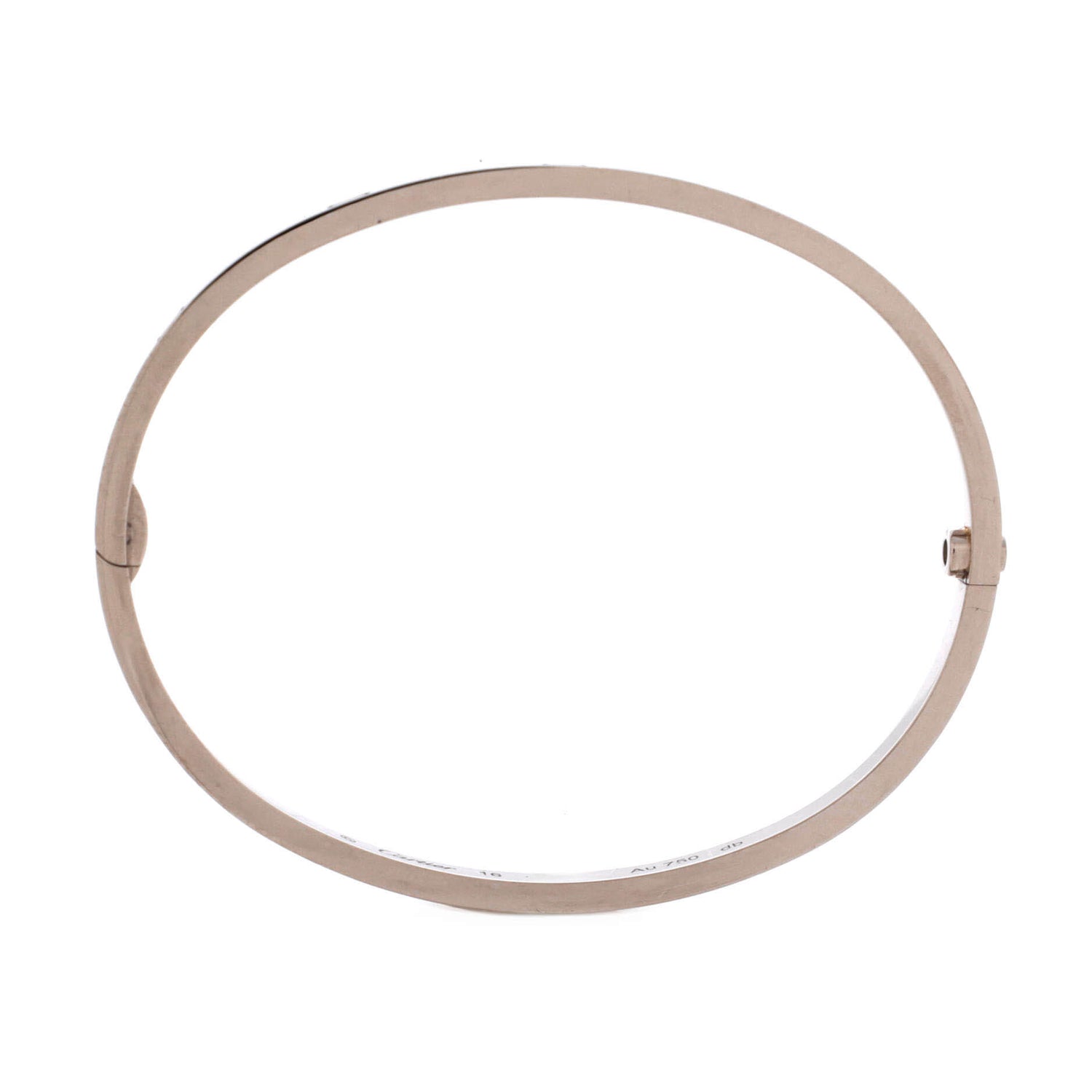 Love Bracelet 18K White Gold Small 16
