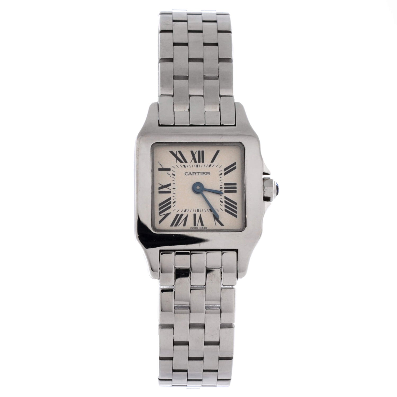 Santos Demoiselle Quartz Watch Stainless Steel 20