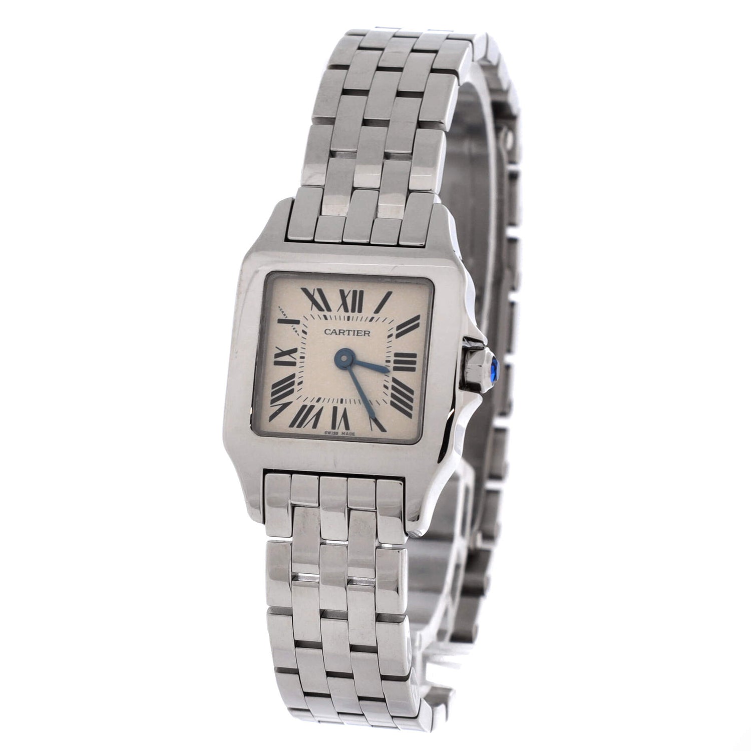 Santos Demoiselle Quartz Watch Stainless Steel 20