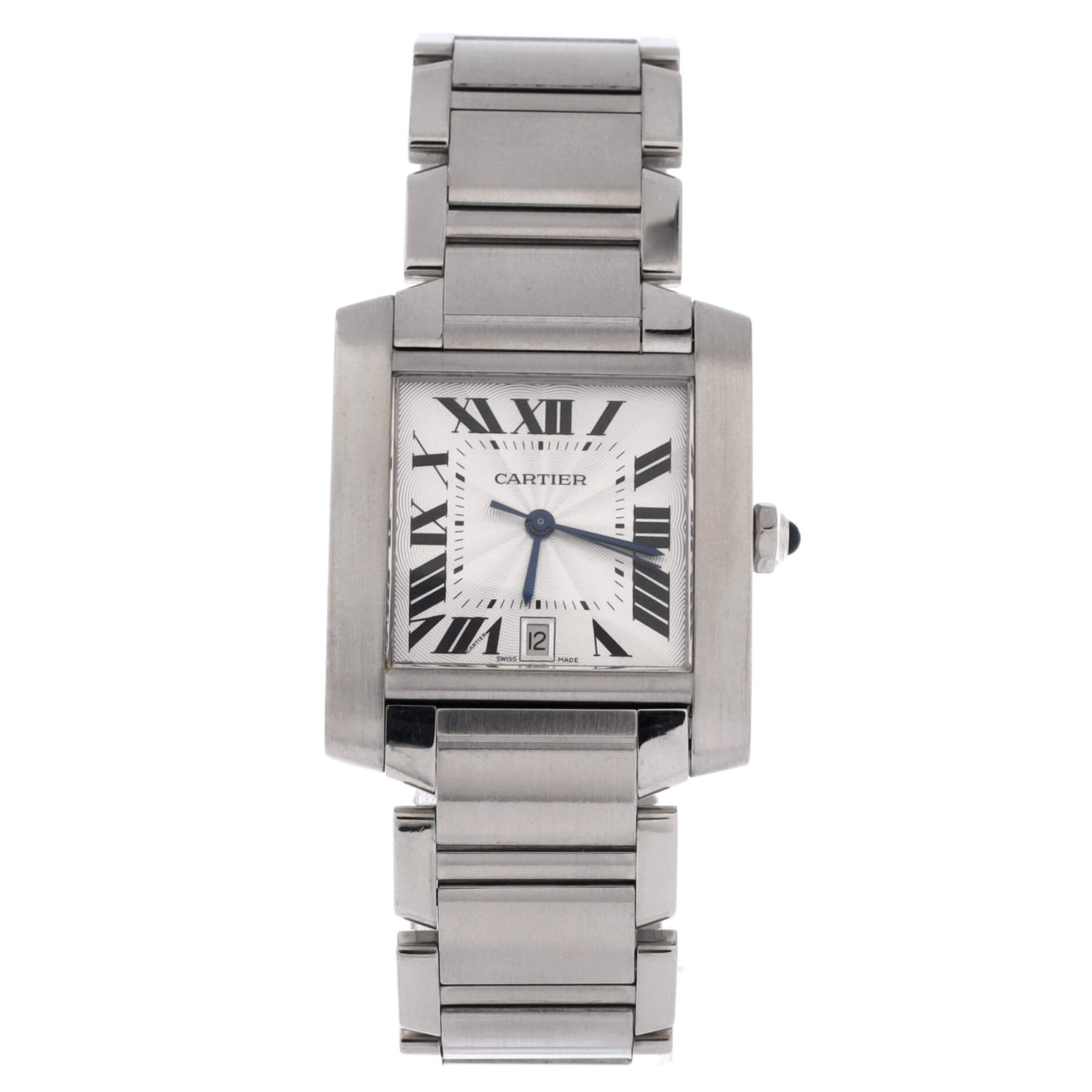 Tank Francaise Automatic Watch Stainless Steel 28