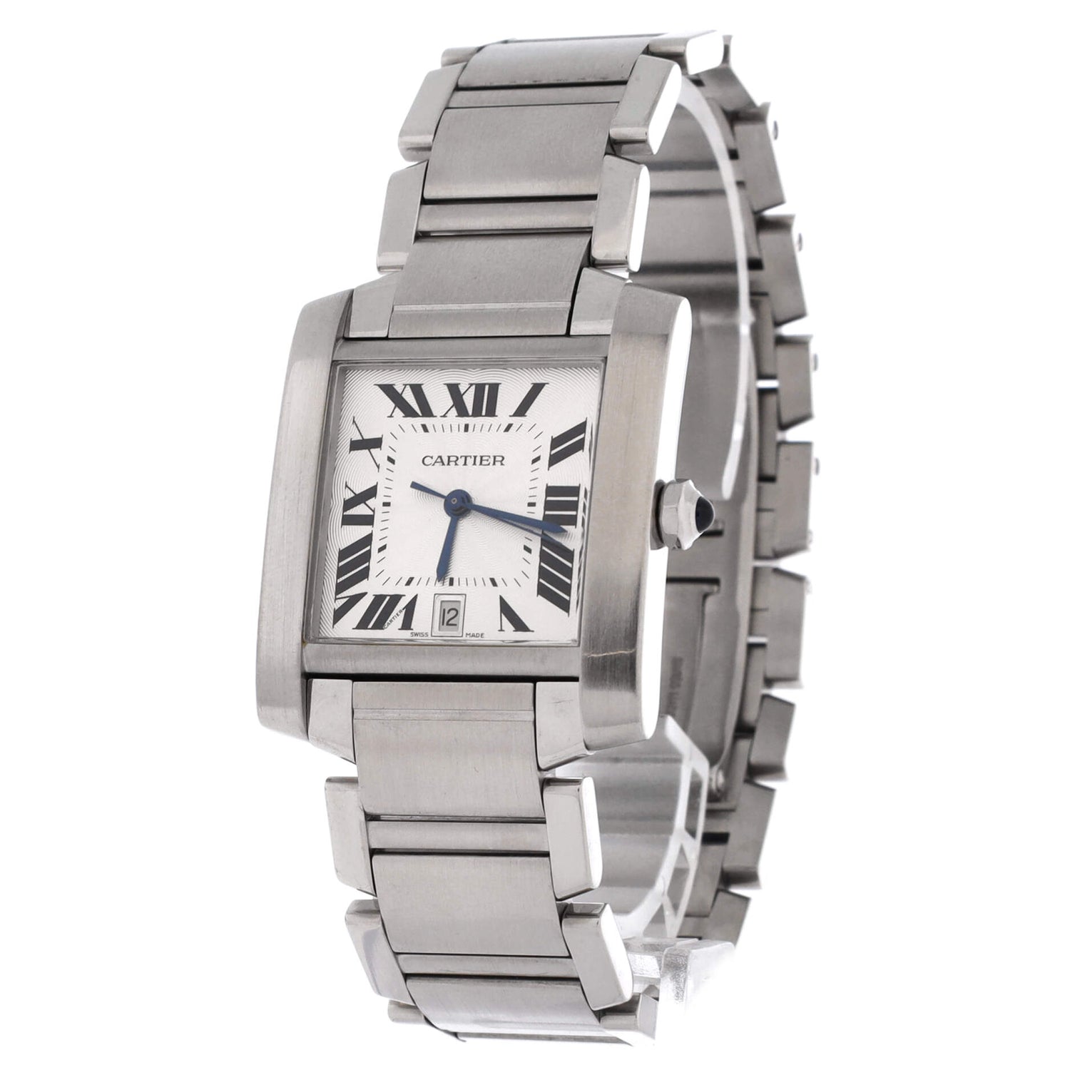 Tank Francaise Automatic Watch Stainless Steel 28