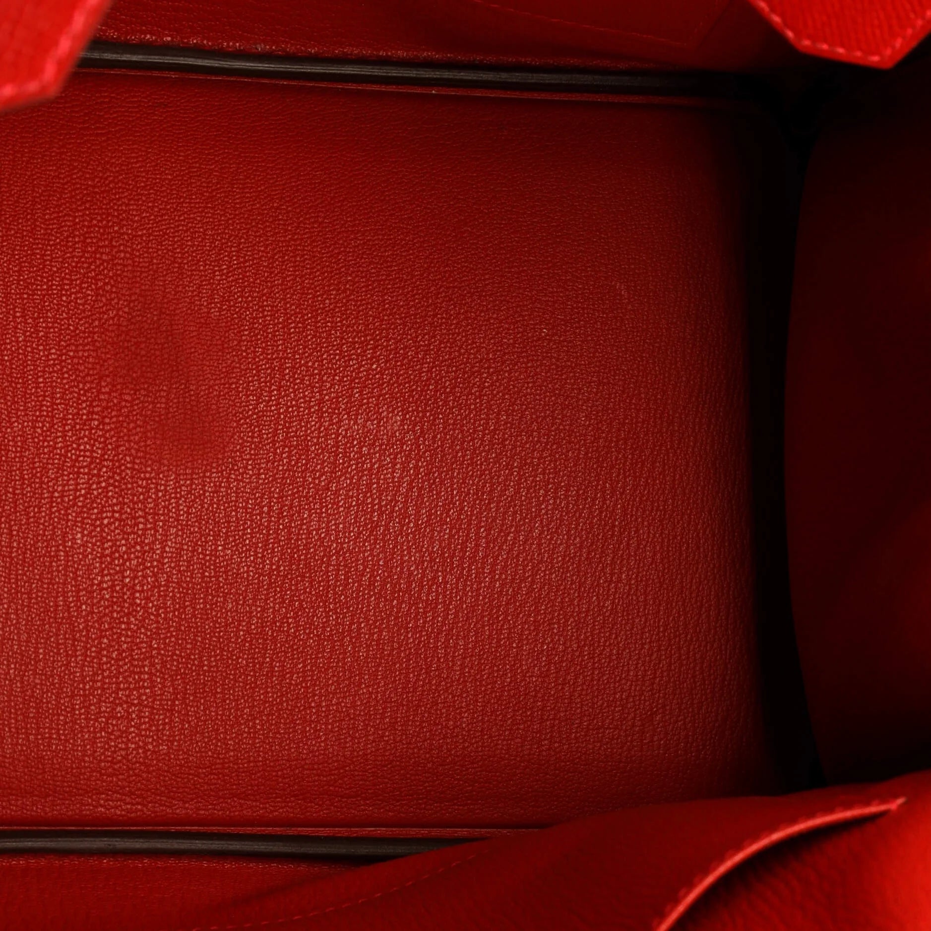Pre-Owned Birkin Handbag Rouge Casaque Epsom with Gold Hardware 30