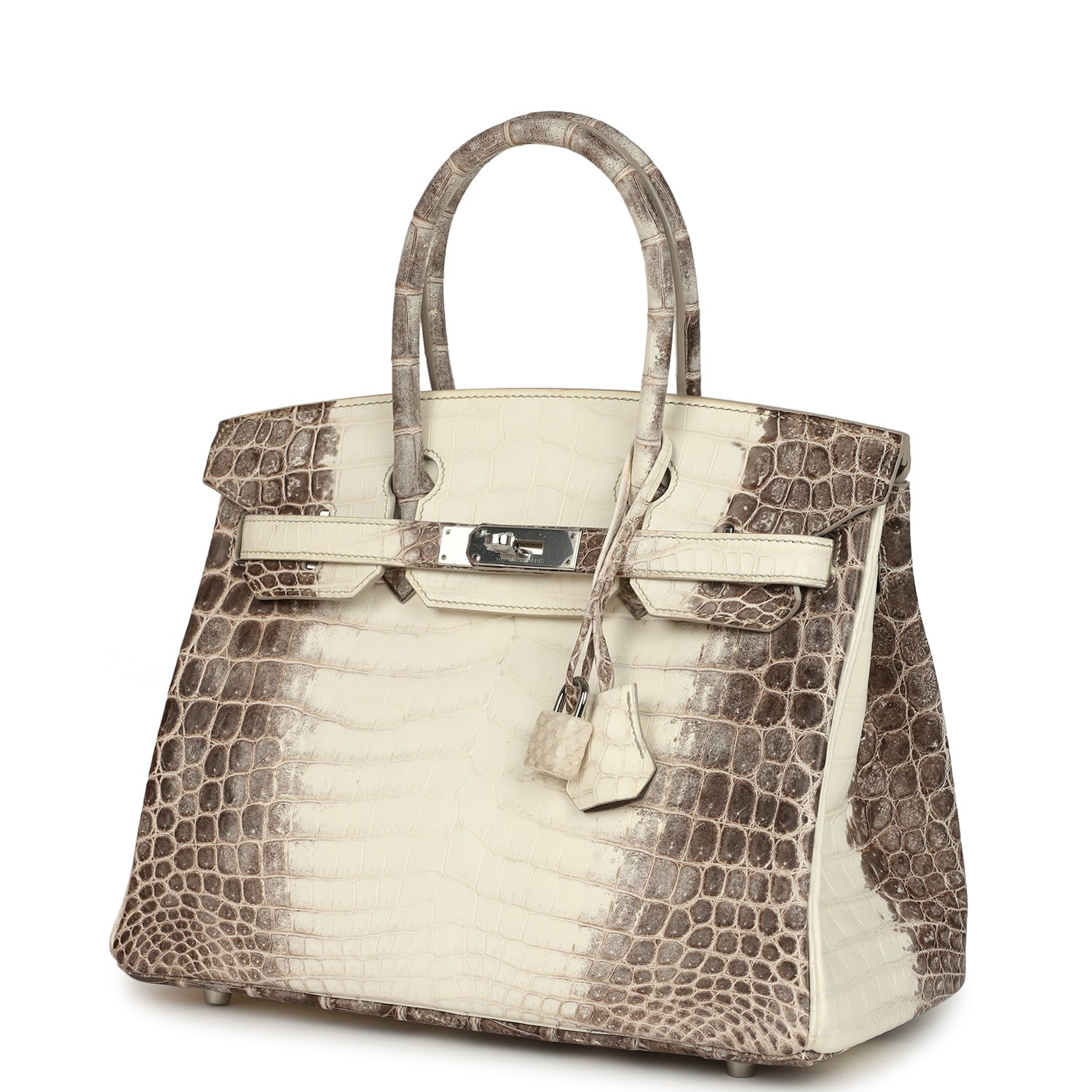 Hermès Birkin 30 Himalaya Niloticus Crocodile Palladium Hardware