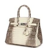 Hermès Birkin 30 Himalaya Niloticus Crocodile Palladium Hardware