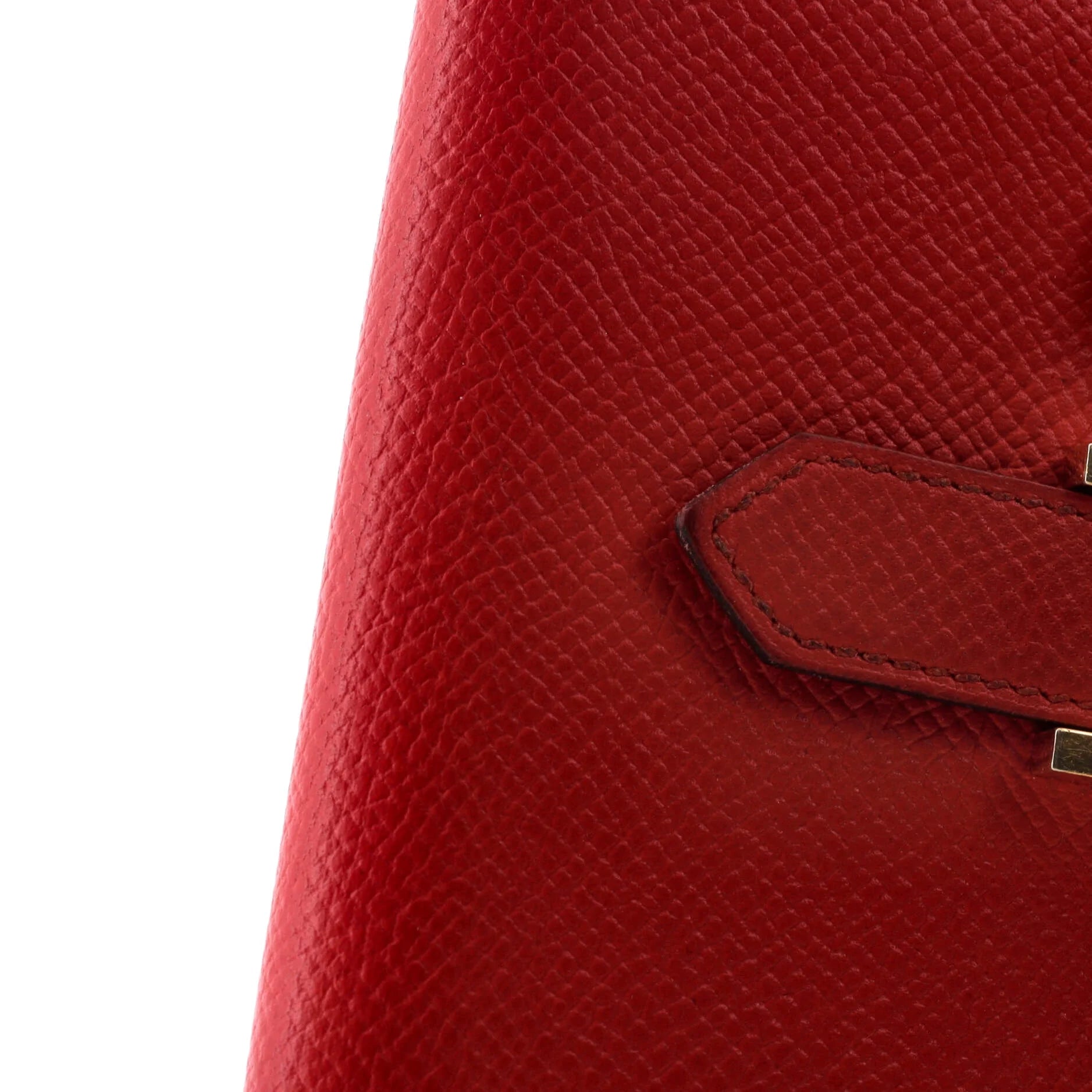 Pre-Owned Bearn Card Case Epsom
